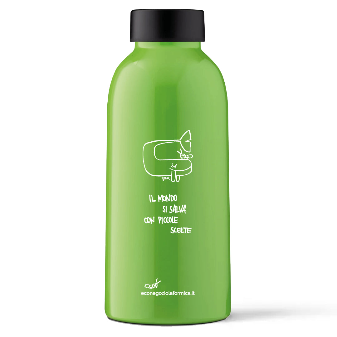 La borraccia delle piccole scelte (formica & Gek Tessaro) - in acciaio termica